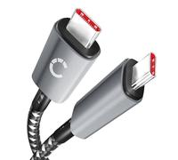 CELLONIC 100W USB C to USB C Cable, PD 3.1 Fast Charging Cable Compatible with iPhone 15,MacBook Pro/Air M2, iPad Pro 12.9/iPad Air/Mini 6, Samsung S24 S23 S22 S21/A13 A23 A33, Huawei, Xiaomi etc 1M