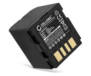 CELLONIC 1x Battery for Camera Compatible with JVC GR-D240, GR-D250, GR-D270, BN-VF714 - (1500mAh, 7.4V)
