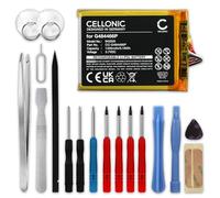 CELLONIC 1x Battery for GPS/Navigation Compatible with Polar V650, G484466P - (1400mAh, 3.7V) + Tool-kit 17pcs