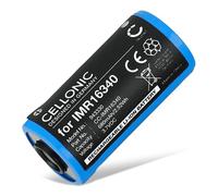 CELLONIC 1x Battery for Lighting/Flashlight Compatible with Olight Baton 3, Perun Mini, S1R Baton II, IMR16340 - (680mAh, 3.7V)