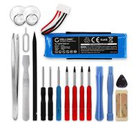 CELLONIC 1x Battery for Speaker Compatible with JBL Flip 4, GSP872693 01 - (3000mAh, 3.7V) + Tool-kit