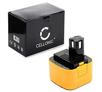 CELLONIC 1x Battery for Tool Compatible with Panasonic EY7202, EY6409, EY6100, EY9001 - (3000mAh, 12V)
