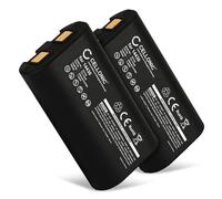 CELLONIC 2x Battery compatible with 3M 14430, Dymo 1758458, Dymo 20121204
