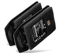 CELLONIC 2x Battery compatible with Ascom D81, 1220187, Avaya DECT 3749 | 1100mAh, 3.7V, Lithium Ion for Aastra DT433, DT413, Ascom 660273, DH5, DH5-AABAAA/2E, 660273/1B
