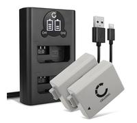 CELLONIC 2x Battery compatible with Canon EOS 1000D, 450D, 500D, CBC-E5 | 1020mAh, 7.4V, Lithium Ion for Canon EOS Rebel T1i, EOS Rebel XS, LC-E5, LP-E5