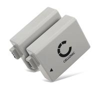 CELLONIC 2x Battery compatible with Canon EOS 1000D, 450D, 500D, LP-E5
