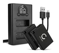 CELLONIC 2x Battery compatible with Canon EOS 200D, 750D, LC-E17