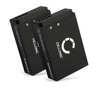 CELLONIC 2x Battery compatible with Canon EOS M50, Canon PowerShot SX70 HS