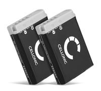CELLONIC 2x Battery compatible with Canon PowerShot G7 X Mark III