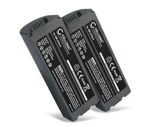 CELLONIC 2x Battery compatible with Canon Selphy CP1500, NB-CP1L | 2000mAh, 22.2V, Lithium Ion for Canon Selphy CP1300, CP1000