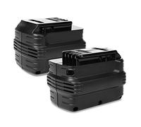 CELLONIC 2x Battery compatible with Dewalt DC222, DC222KA, DW004, DE0240