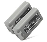 CELLONIC 2x Battery compatible with DJI Mini 2, Mavic, BWX161 | 2250mAh, 7.7V, Lithium Ion for DJI BWX161-2250-7.7, CP.MA.00000326.01