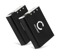 CELLONIC 2x Battery for Camera Compatible with Fuji FinePix X100, X70, X100T, NP-95 - (1800mAh, 3.7V)