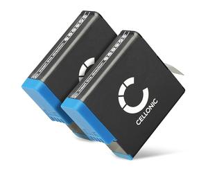 CELLONIC 2x Battery compatible with GoPro Hero 7 Black, 8, 6, IS 16046 | 1200mAh, 3.85V, Lithium Ion for GoPro 421850, 025416, AHDBT-801, R-41047830