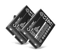 CELLONIC 2x Battery compatible with Ikusi TM70, ATEX transmitters, BT06K | 600mAh, 4.8V, NiMH for Ikusi RAD-TF transmitters, RAD-TS, T70-1, T70-2, T71, 2303692