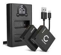 CELLONIC 2x Battery compatible with Leica BP-DC15, Leica D-LUX 7
