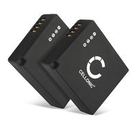 CELLONIC 2x Battery compatible with Leica D-LUX (Typ 109), 7, 8, BP-DC15