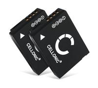 CELLONIC 2x Battery compatible with Leica V-LUX 20, 30, 40, 18701, 18702