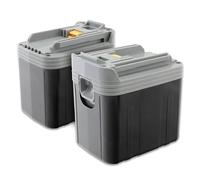 CELLONIC 2x Battery compatible with Makita BDF460, BDF460SF, 193127-4, 2417