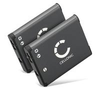 CELLONIC 2x Battery compatible with Nikon Coolpix A100, A300, S100, EN-EL19