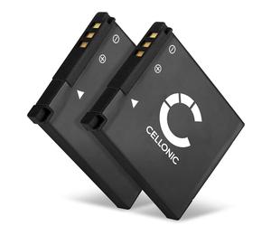 CELLONIC 2x Battery compatible with Olympus µ 1010, 1020, 1030 SW, Li-50B