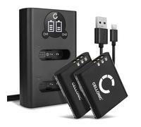 CELLONIC 2x Battery compatible with Olympus DS-9000, DS-9500, SH-50, Li-90B