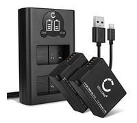 CELLONIC 2x Battery compatible with Panasonic DMW-BLC12E, Panasonic DE-A80