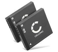 CELLONIC 2x Battery compatible with Panasonic Lumix DMC-FH2, DMW-BCK7