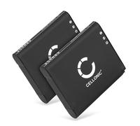 CELLONIC 2x Battery compatible with Panasonic Lumix DMC-LF1, Leica BP-DC14