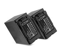 CELLONIC 2x Battery compatible with Panasonic VW-VBD58, Panasonic HC-X1