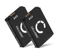 CELLONIC 2x Battery compatible with Parrot Zik 3.0, 2.0, MH46671, 4H000791 | 750mAh, 3.7V, Lithium Ion for Parrot 1ICP7/28/35, 51104184, 5L176248, MCELE00254, PF56100