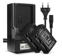 CELLONIC 2x Battery compatible with Sony AX53 4K HANDYCAM FDR-AX53