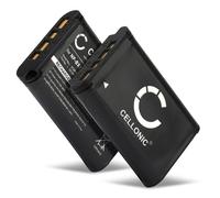 CELLONIC 2x Battery compatible with Sony Cyber-shot DSC-H400, ZV-1, NP-BX1