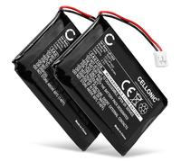 CELLONIC 2x Battery compatible with Sony Dualshock 4 V1, CUH-ZCT1, LIP1522