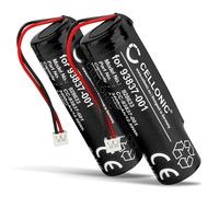 CELLONIC 2x Battery compatible with Wahl Beretto Black Stealth, 93837-001