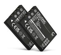 CELLONIC 2x Battery for Camera compatible with Drift HD (1080p), HD170, HD720 - (1180mAh, 3.7V)