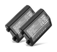 CELLONIC 2x Battery for Camera Compatible with Nikon D6, Z 9, EN-EL18d - (3500mAh, 10.8V)