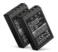CELLONIC 2x Battery for Camera Compatible with Olympus Pen E-PL8, Pen E-PL7, OM-D E-M10 Mark II, BLS-50 - (1000mAh, 7.4V)