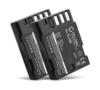 CELLONIC 2x Battery for Camera Compatible with Pentax K-1, K-3, 645Z, D-LI90 - (1250mAh, 7.4V)