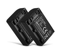 CELLONIC 2x Battery for Camera Compatible with Sony FDR-AX33, HDR-CX250, HDR-CX270, NP-FV70 - (650mAh, 7.4V)