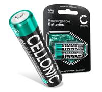 CELLONIC 2x Battery for Cordless phone compatible with Doro PhoneEasy 100w, 110 - (1000mAh, 1.2V)