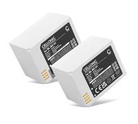 CELLONIC 2x Battery for Smart Home Compatible with EZVIZ C3A, BL-BC-01 - (5500mAh, 3.8V)
