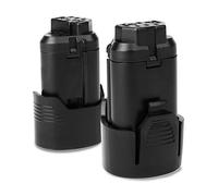 CELLONIC 2x Battery for Tool Compatible with Ridgid R82009, Compatible with AEG BS 12C, BS 12C2, L1230 - (2000mAh, 12V)