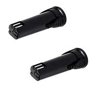 CELLONIC 2x Battery Replacement for Panasonic EY7410/3610 /7410LA2S/7411/610 La1J/7410LA1X EY9L10, EY9L10B Cordless Power Tools - 3.6V Li Ion 1.5Ah