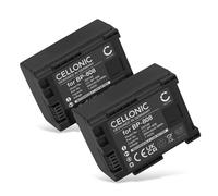 CELLONIC, Battery for Camera, compatible with Canon LEGRIA HF G25, FS306, G40, BP-809, M406 (7.2V - 7.4V, 890mAh) 2 Pieces