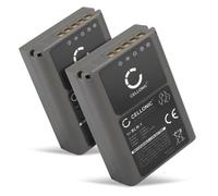 CELLONIC, Battery for Camera compatible with Olympus BLN-1, OM-D E-M1, E-M5 Mark II, PEN-F (7.4V, 1140mAh) 2 Pieces