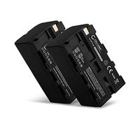 CELLONIC, Battery for Camera compatible with Sony NP-F970, NP-F750, NP-F330, NP-F550, NP-F960 (7.4V, 4400mAh) 2 Pieces