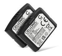 CELLONIC, Battery for Headset compatible with Sennheiser RI 840 (Set 840 TV), RR 4200, RI 830 (Set 830 TV) (150mAh, 3.7V) 2x Replacement battery BA300,BA 300