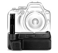 CELLONIC Battery Grip Compatible for - Camera Vertical Grip for EN-EL14 Batteries - Multifunction Portrait Handle Backup Battery Holder