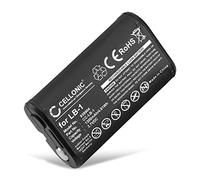 CELLONIC, Battery remote controllers compatible with Rode VideoMic Pro Plus, Performer TX-M2 (1300mAh, 3.7v)